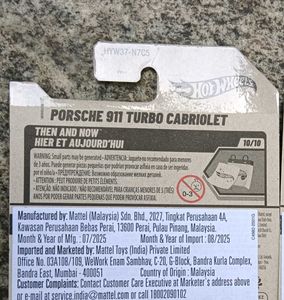 Hot Wheels Porsche 911 Turbo