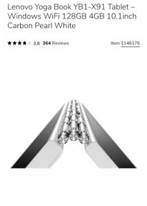 Lenovo Yoga Book YB1-X91 Tablet