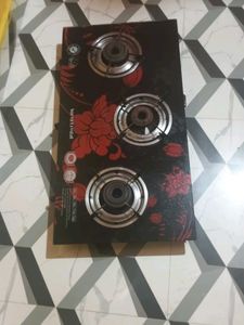 3-Burner Gas Stove - Surya Crystal