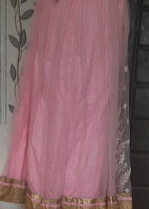 Pink Embroidered Lehenga Choli