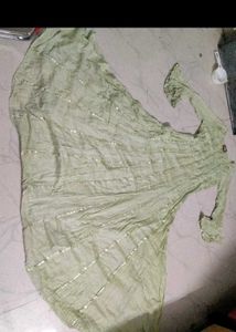 Elegant Green Ethnic Gown