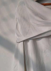 White One-Shoulder bodycon dress 🤍🫣