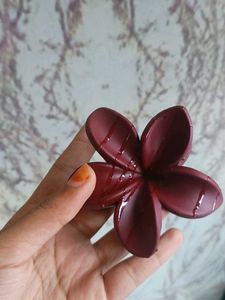 Flower claw clips
