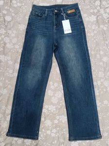 Wide Leg Denim Jeans