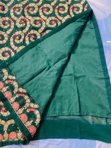 Emerald Green Embroidered Salwar Kameez