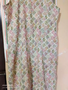 Combo 2 Type Kurti Purpal 💜and Yellow 💛
