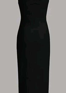 Elegant Black Bodycon Dress