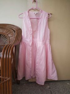 Baby Pink Short Dress From H&amp;M