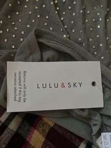 Sparkly Sleeveless Top Lulu&amp;sky