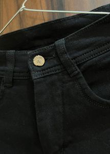 Black high waist Denim Jeans