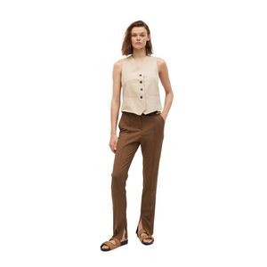 Brown Straight Leg Pants