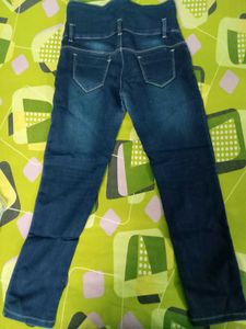 High Waisted Denim Jeans