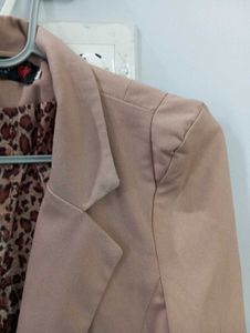 Nude blazer. In Very Good Condition