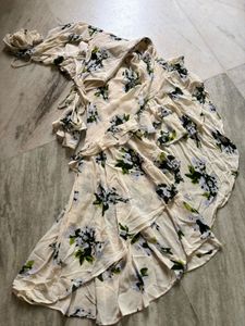 Floral Ruffle Maxi Dress
