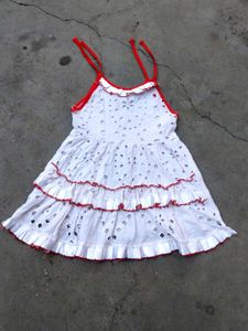 Cute White & Red Dress,,,freee for humbly
