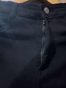 Black Straight Jeans