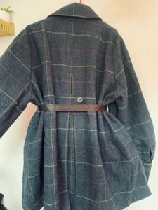 Chic Plaid Overcoat