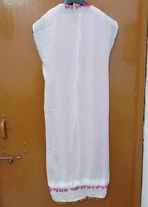 Embroidered Fuschia Pink Kurta