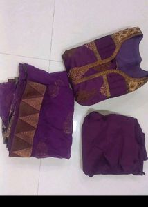 Purple Heavy Salvar Suit Sale