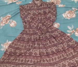 Patterned Button-Up Shirt