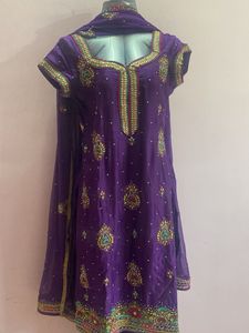 Purple Heavy work Set