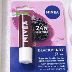 Nivea Blackberry Shine Lip Balm