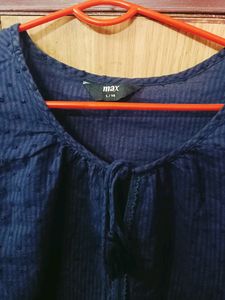 Navy Blue Top From MAX