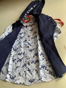 Boy&#39;s Outfit: Hoodie and Jeans Set