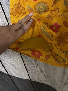 Yellow Party Wear Kurti