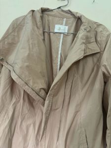 Beige Korean Long Overcoat