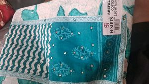 Cotton Suit  With Cotto Duppata