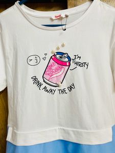 Cute Honey Pearl Embellished Top