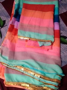 💥Sale Price💥Multicolor Saree Aliya&#39;s Famous
