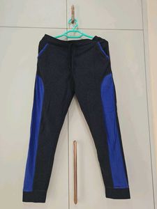 Blue Trim Joggers