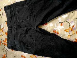 Black Faded Skinny Fit Mid-rise Jeans