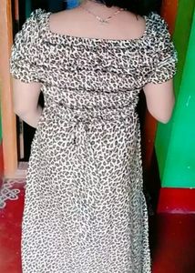 Leopard print Dress