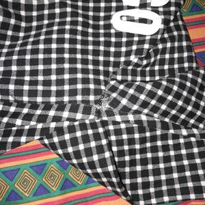 Black &amp; White SANFCO Checks Jacket