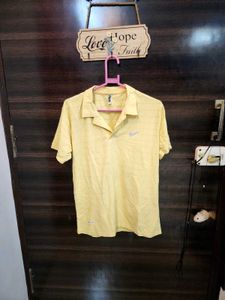 Nike Yellow Polo Shirt