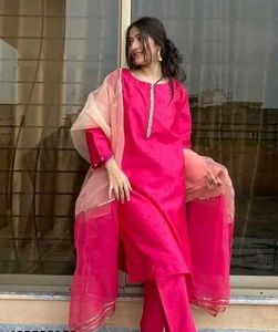 Pink Kurti Set