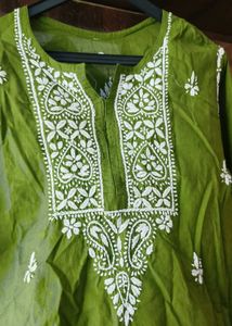 New Luknowi short kurti