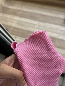 Pink Cutout Top