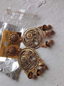 Ethnic Jhumka Earrings