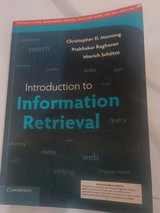 Introduction to Information Retrieval Book