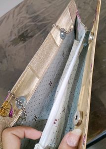 Beautiful Clutch Golden Colour