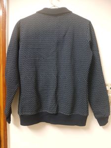 Navy Blue Full Sleeves Jacket