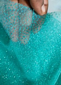 Net Fabric With Satin Lining