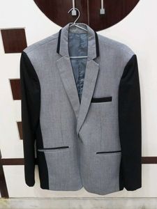 Men's Grey Blazer - Formal Style