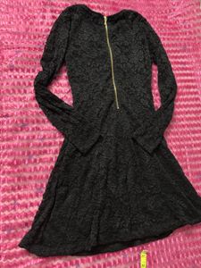 Lace Long Sleeve Dress