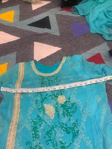 Imported Afgani Gown N Dupatta