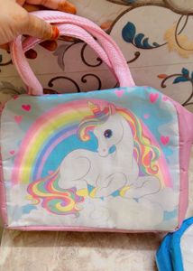 Kids Cartoon Print lunch box bag